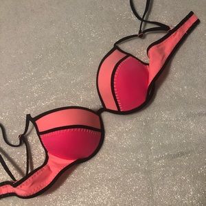 Victoria’s Secret Push Up Swim Top Size 34C